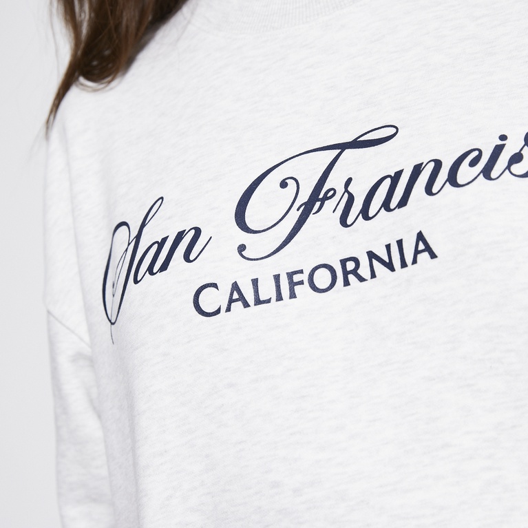 Printed sweatshirt "New Crew Print"